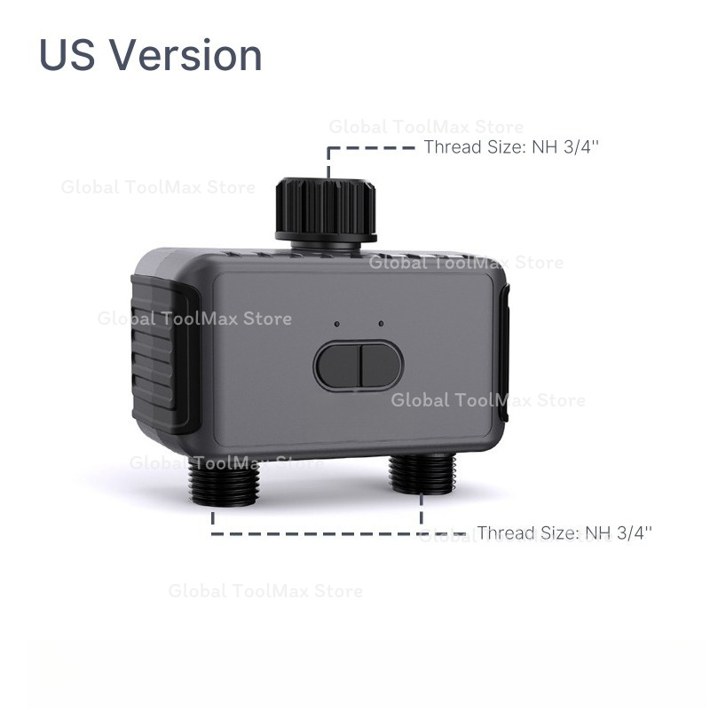 Bluetoothスマート2ウェイ灌漑バルブタイマー アプリ - Timer Dual Outlet のレビューと価格