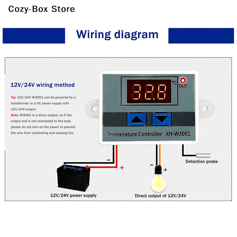 [ZY]12V 24V 220V 湿度調節器 湿度計 湿度制 - Digital Hygrometer Probe のレビューと価格